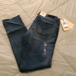 Calvin Klein women’s jeans 31X32 ultimate skinny light blue fade